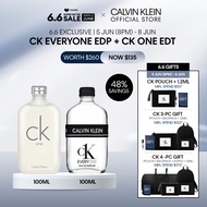 [6.6 Exclusive] Calvin Klein CK Everyone Eau de Parfum 100ml + CALVIN KLEIN CK One Eau de Toilette 100ml