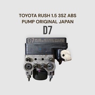 TOYOTA RUSH 1.5 3SZ ABS PUMP (D7) ORIGINAL JAPAN