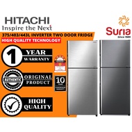 (Free Delivery Penang,Kedah & Perlis)Hitachi 375/403L 2 Door Inverter Refrigerator R-VX420PM9 R-VX46
