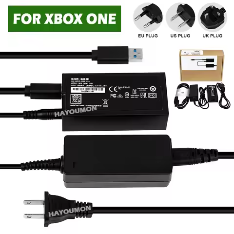 New Kinect Adapter for Xbox One XBOX ONE S Kinect 2.0 3.0 Adapter USB AC Adapter Power Supply For XB