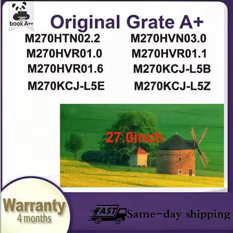 Original New A+27"IPS LCD Screen M270HTN02.2 M270HVN03.0 M270HVR01.0 M270HVR01.1 M270HVR01.6 M270KCJ