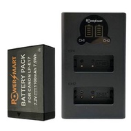 POWERSMART - PowerSmart Canon LP-E17 代用鋰電池 連USB 充電器