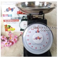 TERMURAH! Timbangan Duduk Analog Manual 10 15 25 KG Stainless Premium