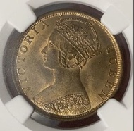 1901年 MS64RB NGC 香港一仙