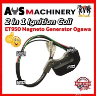 ET950 2 in1 Ignition Coil For 800W Integrated Ignition Coil, Magneto Generator Ogawa