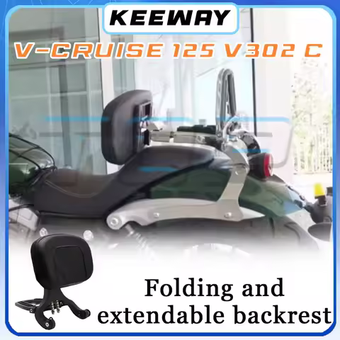 Folding and extendable KEEWAY V-CRUISE 125 V302 C backrest seat cushion V-Cruise 125 V302 C