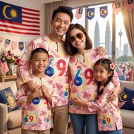 Independent Family Uniform Inspired by Cultural Inheritance, Suitable for National Celebration Activ