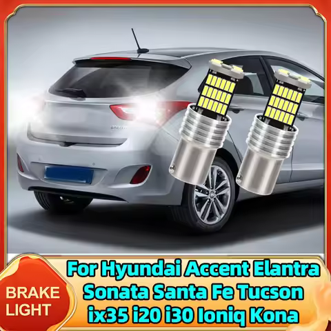 1157 P21 5W LED Brake Light Canbus Accessories For Hyundai Accent Elantra Sonata Santa Fe Tucson ix3