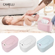 CAMELLI Wet Wipe Warmer, Constant Temperature Plastic Wipes Heater, Durable Large Capacity USB Power
