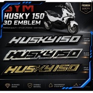 EMBLEM SYM HUSKY150 HUSKY 150 3D LOGO EMBLEM STICKER ACCESSORIES ACCESSORY MODIFIED MODIFY