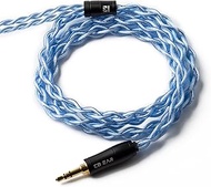 KBEAR Glaze MMCX 4.4MM IEM Cable High Purity OFC Silver-Plated Earphone Cable Ear Monitor Replacemen