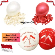 MERAH Indonesian Independence Day Balloons Indonesian Independence Day/s August 17th Balloons Latex 