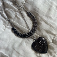 Necklace Set Punk EMo Gothic Goth Vintage 2hand Jewelry Second Hand