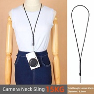 Camera Neck Strap Sling Lanyard for Canon Ricoh GR3 II GR2 Sony ZV-E10 A7C2 A7M4 ZV1 RX100M7 Fuji Ni