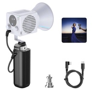 NEEWER BASICS Battery Grip Power Supply for Portable COB Video Light HS60B 5000mAh 74Wh 100W PD Fast