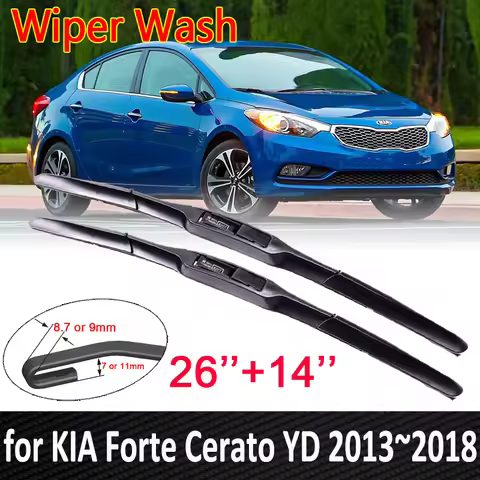 Car Wiper for KIA Forte Cerato YD 2013~2018 K3 2014 2015 2016 2017 Front Windscreen Windshield Wiper