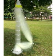 Thick wire three-layer fishing net, weighted sinking net, thick wire net, large fish net