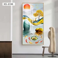 ภาพติดผนัง รูปกวาง ภาพเสริมฮวงจุ้ย ขนาด50x80cm.และขนาด40x70.cm รูปภาพตกแต่งบ้าน ภาพแขวนผนัง ภาพพร้อ