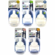 PHILIPS AVENT ORIGINAL Anti-Colic CLASSIC Teat Bottle Teat BPA Free Puting Botol Susu Puting Botol A