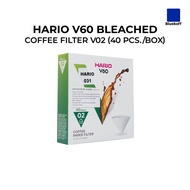 BLUEKOFF Hario V60 Bleached Coffee Filter V02 Drip Paper (40 pcs./bag) v60 filter paper