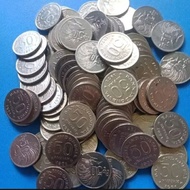 uang kuno coin 50 rupiah