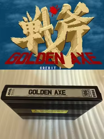 Neogeo MVS For SNK Arcade Game Cartridge Game Cartridge -GOLDEN AXE