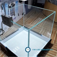 Cubic 20 super clear glass tank (20x20x20 cm): super clear, super sharp for aquariums and aquariums
