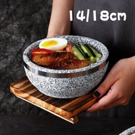 KOREAN BIBIMBAP Bowl / Stone Pot Korean Stone Bowl Stone Bowl for Korean Bibimbap / Korean Bibimbap 