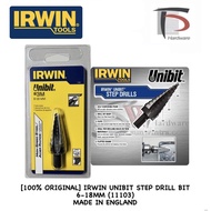 [100% ORIGINAL] IRWIN UNIBIT STEP DRILL BIT 6-18MM (11103)
