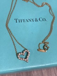 Tiffany&amp;co 鑽石項鍊750k