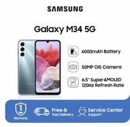Samsung Galaxy M34 5G [8GB/128GB] Extended RAM 8GB - Exynos 1280 - 6.5" Super AMOLED - NFC - Li-Po 6000mAh Garansi Resmi Sein 1 Tahun