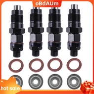 4PCS TD27 Engine Fuel Injectors 16600-43G23 for NAVARA D21 2.7L Replacement Parts Accessories