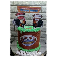 SABONG CAKE TOPPER OR ANYTHEME