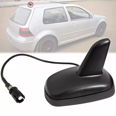 For VW Golf MK4 MK5 Passat B5 Jetta Shark Fin Car Roof Antenna Aerial Base AM FM 1J006390EBUS