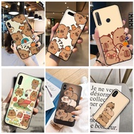 Soft Phone Case Capybara 9Q6C Compatible for OPPO A77 A77S A57 5G A74 A76 A78 A58 5G A91 F15