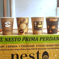 [1 Box 1000 pcs] PAPER CUP 8 OZ PAPER CUP 8oz l Food Grade PAPER Coffee Cup Motif & POLOS