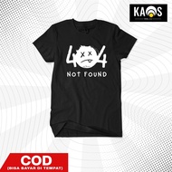 404 Not Found Unisex T-Shirt Made of 30s Combed Cotton