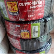 NYAF CABLE 6MM 6 MM 1X6MM JEMBO STRING 1 Roll @ 100m meter