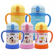 [9 Styles] Thermos Children's Straw Learning Cup 250 350ML FHI-250 FHV-250 FHV-350 FHI FHV