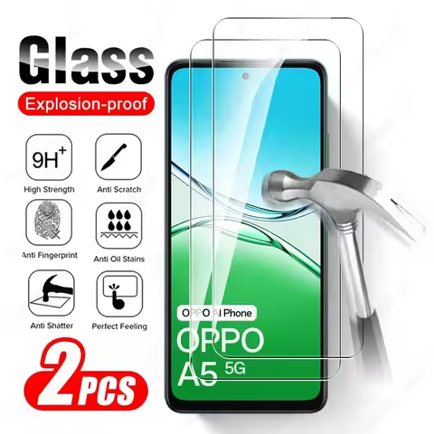 For Oppo A5 5G 4G Glass 2Pcs Full Cover Tempered Glass OppoA5 Pro A 5 m x 5Pro 5m 5x Orro A5m A5x A5