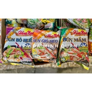 THÙNG 30 GÓI BÚN MẮM HẰNG NGA/ BÚN GIÒ HEO/ BÚN BÒ HUẾ (75G x 30 GÓI)