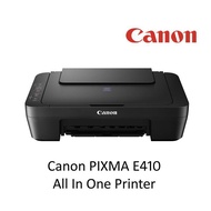 Canon E410 All In One Print Scan Copy Ink Jet Printer