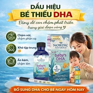 DHA for babies Nordic Naturals Baby’s DHA 60ml – supports brain development & vision 0-12 months