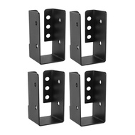 Gracekarin Joist Hanger Brackets 4 Pcs Timber Beam Support for 2 x 4 Wood Projects NEW