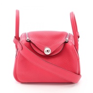 【二手】愛馬仕 HERMES 肩背包 Lindy Mini Rose Extreme Rose Extreme 其他 Lindy Mini Rose Extreme 女士