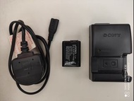 Sony charger with sony battery **for A7 series, a6000, a5000, nex