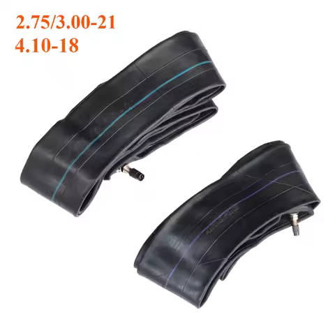 Motorcycle Thickened Heavy Duty Tube Tire Inner Tube Front 2.75/3.00-21 Rear 4.10-18 For 80/100-21 1