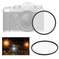 musdoing-SG Junestar 95mm 8 Lines Star Lens Filter for Canon/Nikon/Sony/Pentax/Olympus/Fuji Camera