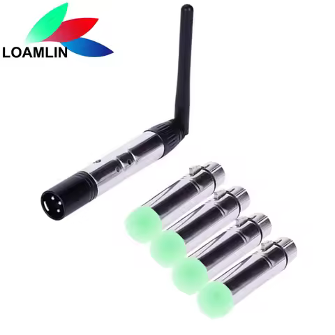 DMX512 DMX DFI DJ Wireless System Receiver or Transmitter 2.4Ghz For LED Stage Light LED Light 400M 