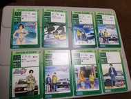 頭文字D車卡 車票 Initial D Sega 卡牌